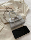GIRLS SILVER HANDBAG WITH BOWKNOT DETAIL FASSHIONABLE HAND OR SHOULDER BAG FOR WEDDING BIRTHDAY