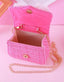GORGEOUS BAGTO COMBINE WITH BIRTHDAY WEDDING SPESIAL OCCASION DRESSES CROWN DECOR METAL CHAIN SHOULDER CROSSBODY BAG