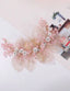 HAND WOVEN COPPER WIRE PEARL FLORAL HEADBAND SUITABLE BIRTHDAY WEDDING FOR GIRLS