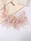HAND WOVEN COPPER WIRE PEARL FLORAL HEADBAND SUITABLE BIRTHDAY WEDDING FOR GIRLS