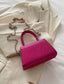 HANDBAG WITH HOT PINK BOWKNOT DETAIL GIRLS FASSHIONABLE HAND OR SHOULDER BAG FOR WEDDING BIRTHDAY