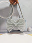 HEART BOW RHINESTONE DECORATED FOR WEDDING BIRTHDAYSPECIAL DAY PRINCESS HANDBAG