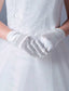 LACE AND TULLE SPEDIAL OCCASION DRESS WITH SATIN BACK AND 3D FLORAL ACCESSORY PERFECT FOR WEDDINGS CHRISTENINGS BIRTHDAY SPECIAL EVENTS