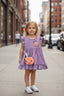 APPLE DRESS WITH MATCHING BAG