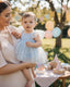 STAR SEQUIN EMBELLISHED TULLE BABY ROMPER PERFECT FOR BIRTHDAYS SPECIAL OCCASIONS AND WEDDINGS