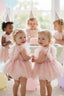STAR SEQUIN EMBELLISHED TULLE BABY ROMPER PERFECT FOR BIRTHDAYS SPECIAL OCCASIONS AND WEDDINGS