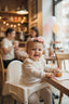 3D PINK KNITTED FLORAL EMBROIDERED POLKA DOT SET