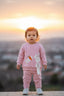 ADORABLE BUNNY THEMED TRACKSUIT- EAR HEADBAND SET