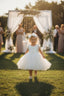 BOW BAND ACCESSORY COMBO DAISY SEQUIN TULLE SPECIAL OCCASION DRESS 6-36M