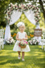 WHITE SPECIAL OCCASION DRESS WITH 3D BUTTERFLY WAISTBAND ACCESSORY AND MATCHING HAT PERFECT FOR WEDDINGS CHRISTENINGS BIRTHDAYS