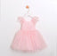CRYSTAL QUEEN CROWN ACCESSORIZED MINT GREEN PINK WHITE BABY BLUE SPARKLING PRINCESS BIRTHDAY WEDDING SPECIAL OCCASION DRESS