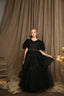 WHITE AND BLACK FAIRYTALE 3 PIECE PRINCESS DRESS BAG AND HAIR ACCESSORY LKSOD1229