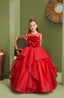 FLOWER DETAILED ENCHANTING WEDDING BIRTHDAY SPECIAL OCCASION DRESS 7-11 YEARS