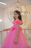 3D FLOWER DETAILED PUFFY ORGANZA TULLE BIRTHDAY WEDDING SPECIAL OCCASION DRESS 7-11 YEARS