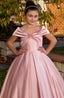 SHAWL COLLAR SPARKLING SATIN WEDDING SPECIAL OCCASION COMMUNION DRESS 2-6 YEARS