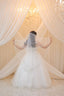 PEARLY AND STONE BEADED LACE EMBROIDERED TULLE RELIGIOUS CEREMONY AND SPECIAL OCCASION DRESS