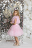 SEQUIN CROP TOP TULLE SKIRT RUFFLED TULLE BOLERO 3 PIECE BIRTHDAY HOLIDAY SPECIAL OCCASION SET