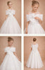 AURORA BOW FLOWER GIRL & FIRST COMMUNION DRESS 7-11 YEARS
