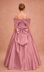 OFF- SHOULDER STRAIGHT NECKLINE FLOWER BIRTHDAY SPECIAL OCCASION WEDDING PRINCESS DRESS 7-11 YEARS