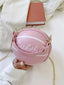 MINI BASKETBALL DESIGN CIRCLE BAG FASFION CHAIN SHOLDER ROUND BAG HAND ZIPPER BAG