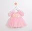 PINK SEQUIN BABY SPECIAL OCCASION DRESS WITH 3D BUTTERFLY ACCESSORY AND TULLE PERFECT FOR BIRTHDAYS WEDDINGS AND PHOTOSHOOTS