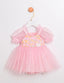 PINK SEQUIN BABY SPECIAL OCCASION DRESS WITH 3D BUTTERFLY ACCESSORY AND TULLE PERFECT FOR BIRTHDAYS WEDDINGS AND PHOTOSHOOTS