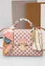 PINK STYLISH AND FUNCTIONAL GIRLS CROSSBODY BAG SHOULDER BAG FOR BIRTHDAY AND DAILY USE