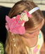 PINK TEDDY BEAR HAIR CROWN