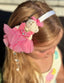 PINK TEDDY BEAR HAIR CROWN