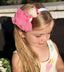 PINK TEDDY BEAR HAIR CROWN