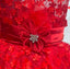 ROYAL BLOSSOM RED PRINCESS DRESS