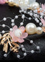 SWEET FLOWER PEARLY DECOR PRINCESS STYLE HEADBAND FOR GIRLS SUITABLE WEDDING CHRISTENINGS BIRTHDAY ACCESSORIES