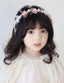 SWEET FLOWER PEARLY DECOR PRINCESS STYLE HEADBAND FOR GIRLS SUITABLE WEDDING CHRISTENINGS BIRTHDAY ACCESSORIES