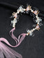 SWEET FLOWER PEARLY DECOR PRINCESS STYLE HEADBAND FOR GIRLS SUITABLE WEDDING CHRISTENINGS BIRTHDAY ACCESSORIES