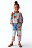 TROPICAL PATTERNED 3 PIECE GIRLS OUTFIT SET