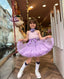 UNICORN WINGED COLORFUL SOCKS LILAC TUTU PRINCESS 3 PIECE SET