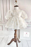 VINTAGE LACE FABRIC CHRISTENING DRESS SET