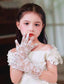 WHITE BREATHABLE LACE GLOCES FOR WEDDING FIRST COMMUNION BIRTHDAY PHOTOGRAPHY STAGE PERFORMANCE GLOVES