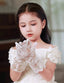 WHITE BREATHABLE LACE GLOCES FOR WEDDING FIRST COMMUNION BIRTHDAY PHOTOGRAPHY STAGE PERFORMANCE GLOVES