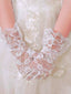 WHITE BREATHABLE LACE GLOCES FOR WEDDING FIRST COMMUNION BIRTHDAY PHOTOGRAPHY STAGE PERFORMANCE GLOVES