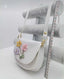 WHITE FLOWER BAG