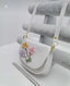 WHITE FLOWER BAG